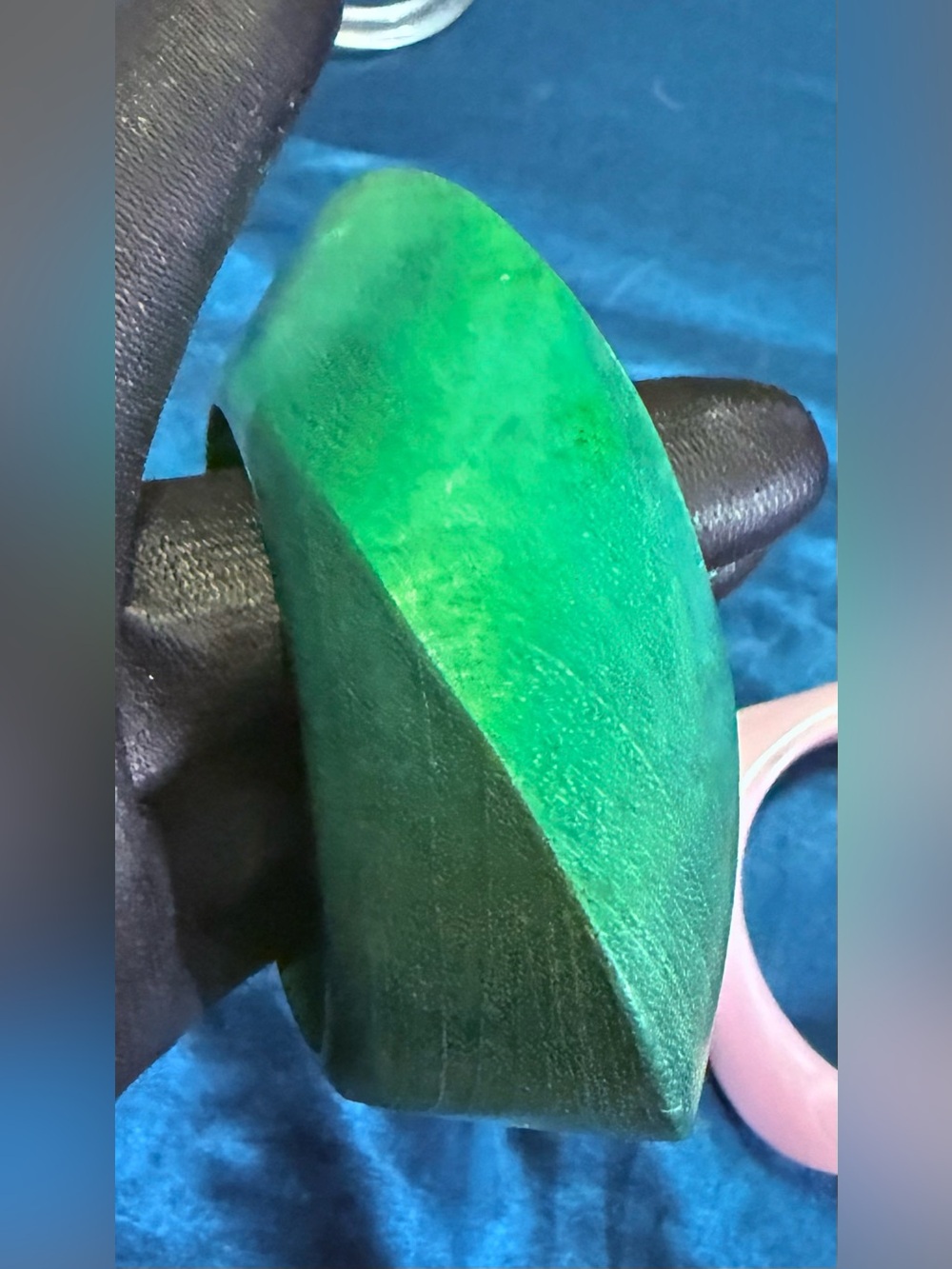 hand crafted light weight bamboo bangle bracelet